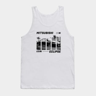 MITSUBISHI ECLIPSE D30 Black 'N White 3 Tank Top